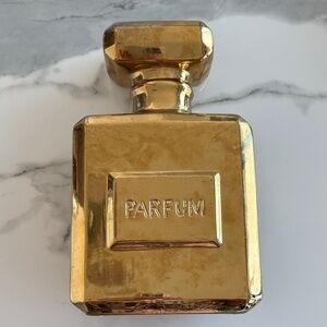 Z Gallerie Gold Decorative Coin Box